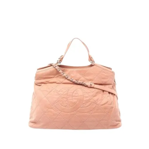 Pre-owned Leather Shoulder Bag - Chanel Vintage - Modalova