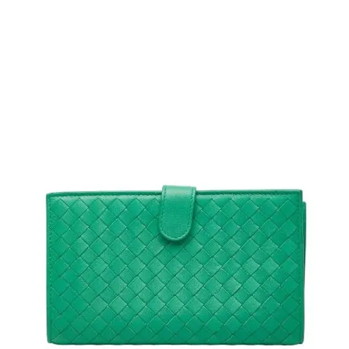 Pre-owned Leather Wallet - Bottega Veneta Vintage - Modalova