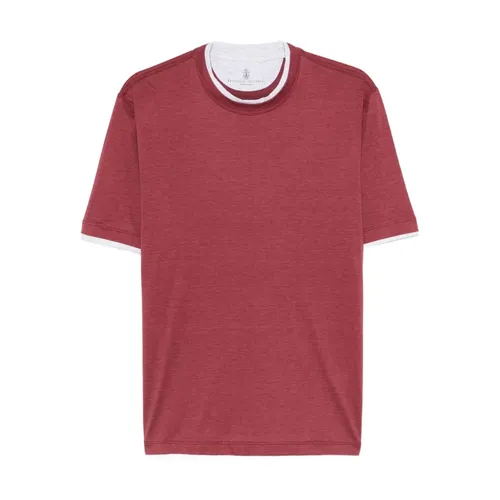 Camiseta de algodón - Brunello Cucinelli - Modalova