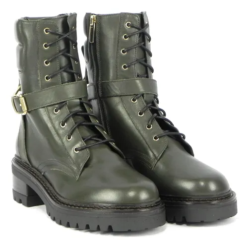 Laced Ankle Boots - Bervicato - Modalova