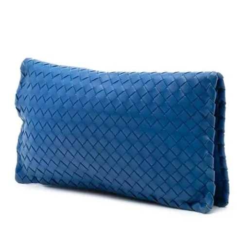 Pre-owned Leather Clutch - Bottega Veneta Vintage - Modalova
