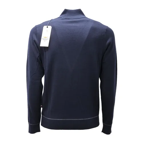 Wool Sweater Half Zip MA 1292 - Aeronautica Militare - Modalova