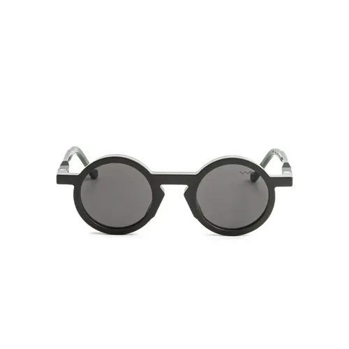Wl0035 Dark Grey/Light Grey Sunglasses - Vava Eyewear - Modalova