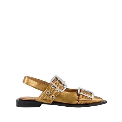 Shoes > Flats > Ballerinas - - Ganni - Modalova