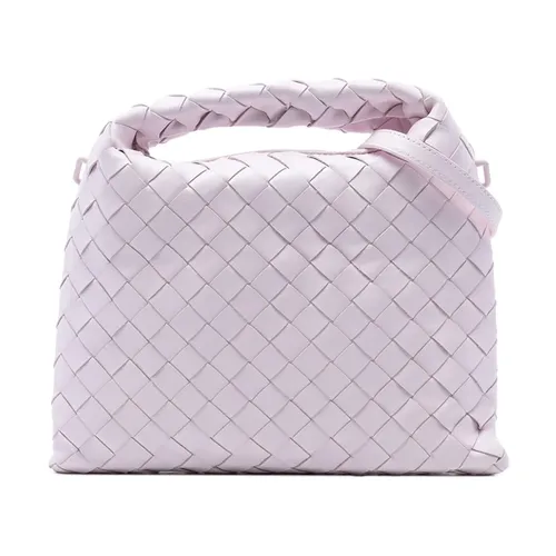 Pre-owned Woven Top Handle Bag - Bottega Veneta Vintage - Modalova