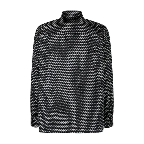 Geometric Print Black and White Shirt - Dolce & Gabbana - Modalova