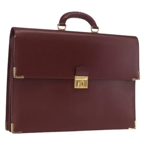 Pre-owned Leather Handbag - Cartier Vintage - Modalova