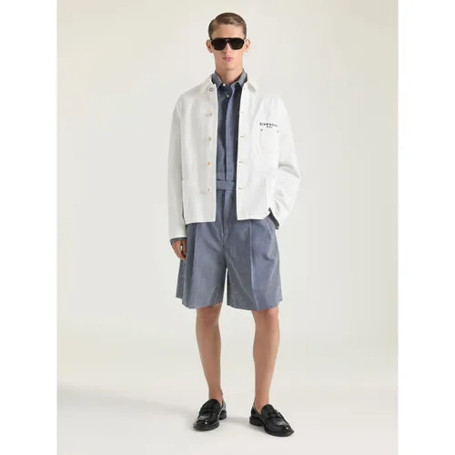 Denim Cotton Jacket - Givenchy - Modalova