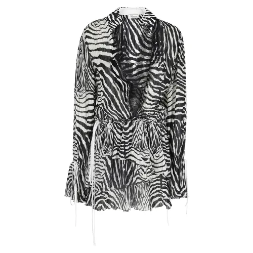 Mini chiffon dress - Blumarine - Modalova
