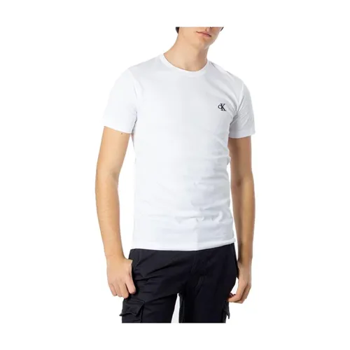 Logo Tee Short Sleeve Crew Neck - Calvin Klein Jeans - Modalova