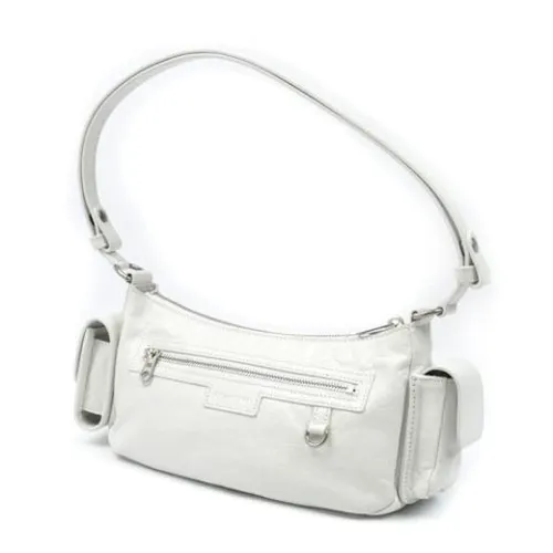 Pre-owned Leather Shoulder Bag - Balenciaga Vintage - Modalova