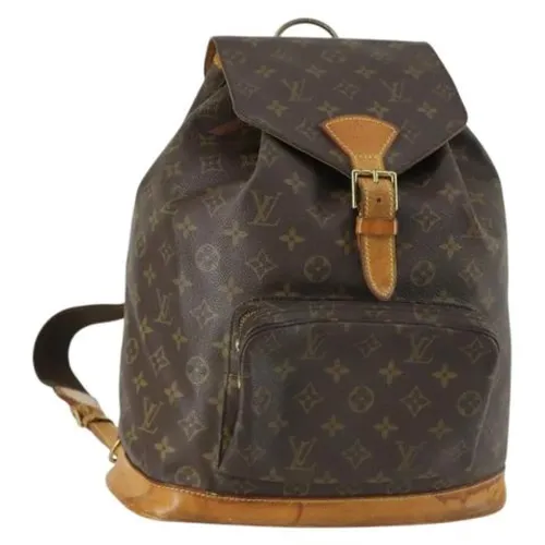Pre-owned Vintage Canvas Backpack - Louis Vuitton Vintage - Modalova