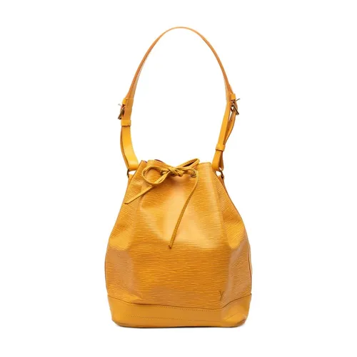 Pre-owned Leather Bucket Bag - Louis Vuitton Vintage - Modalova