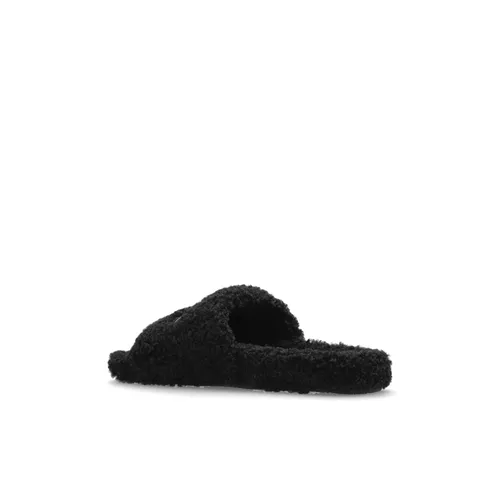 Furry Slides - Balenciaga - Modalova