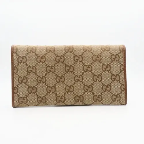 Pre-owned Canvas wallets - Gucci Vintage - Modalova