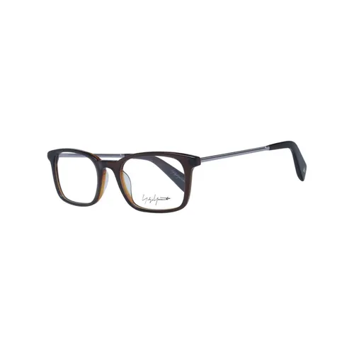 Brown Rectangle Optical Frames - Yohji Yamamoto - Modalova