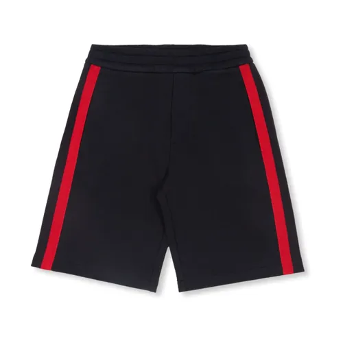 Shorts with side stripes - Moncler - Modalova