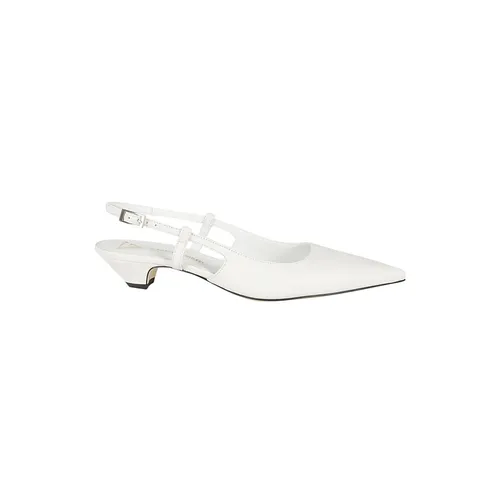Elegant Leather Heels - Giampaolo Viozzi - Modalova