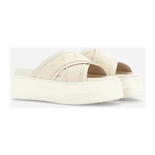 Beige Sandals Sandalo - Hogan - Modalova