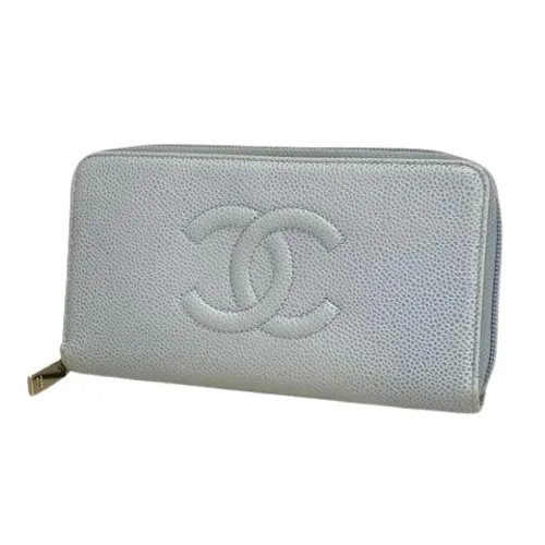 Pre-owned Long wallet (bi-fold) - Chanel Vintage - Modalova