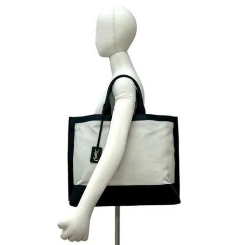 Pre-owned Canvas Tote Bag - Yves Saint Laurent Vintage - Modalova