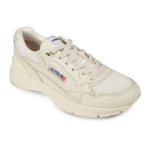 Chunky Leather Sneakers - Autry - Modalova