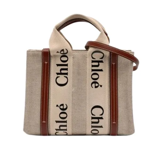 Pre-owned Canvas Tote Bag - Chloé Pre-owned - Modalova