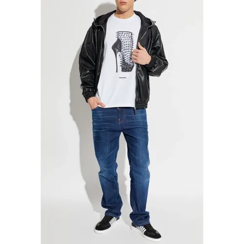 Eco Leather Jacket - Dsquared2 - Modalova
