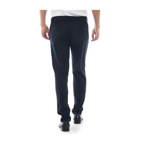 Super Street Dark Blue Pants - Daniele Alessandrini - Modalova