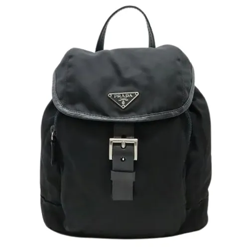 Pre-owned Nylon Backpack - Prada Vintage - Modalova