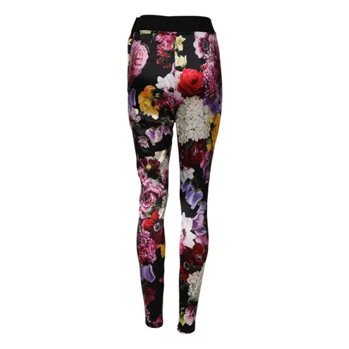 Floral Legging Stretch Waist Pants - Dolce & Gabbana - Modalova