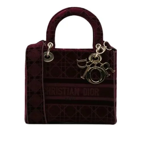 Pre-owned Velvet Handbag - Dior Vintage - Modalova