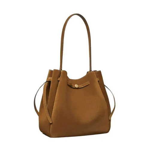 Large Romy Suede Bucket Bag - Tory Burch - Modalova