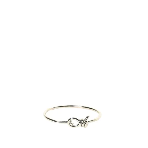 Minimalist Hook Clasp Bangle Bracelet - Bottega Veneta - Modalova
