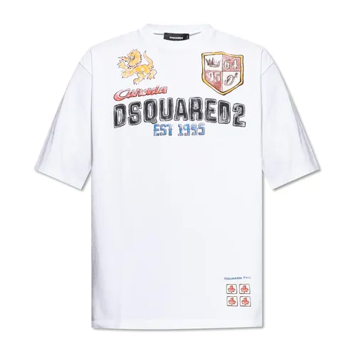 T-shirt con logo - Dsquared2 - Modalova