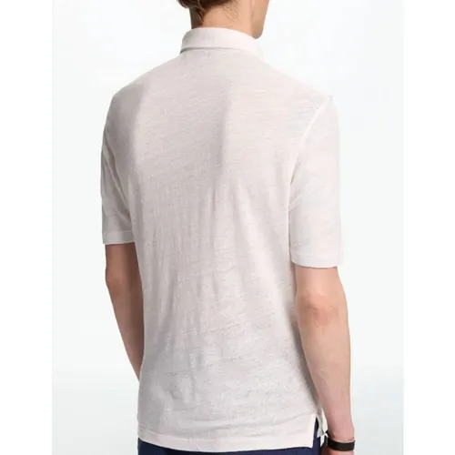 Regular Cut Linen Polo - Carolina Herrera - Modalova
