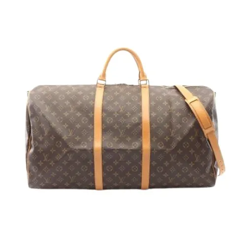 Pre-owned Canvas Weekend Bag - Louis Vuitton Vintage - Modalova
