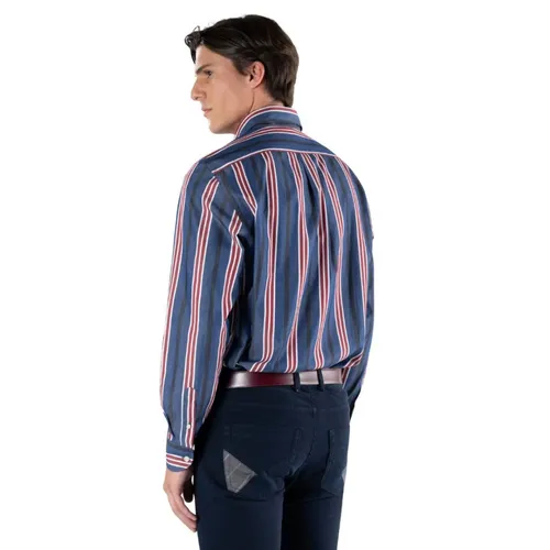Striped Prism Shirt for Men - Harmont & Blaine - Modalova