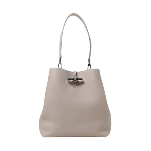 Chic Dove Grey Shoulder Bag - Longchamp - Modalova