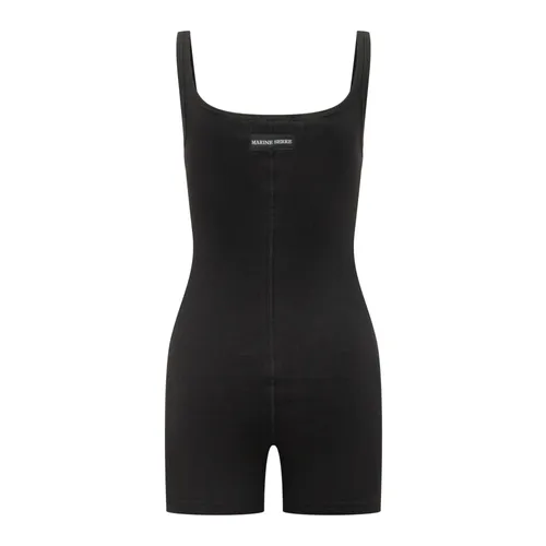 Short Catsuit - Marine Serre - Modalova