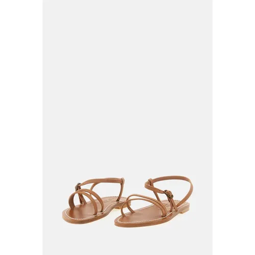 Flat Leather Sandals - K.jacques - Modalova