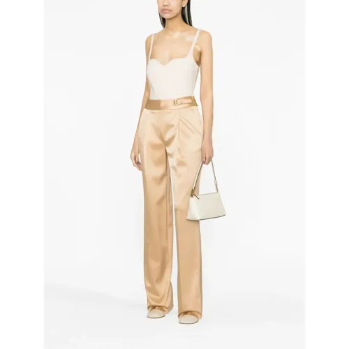 Stretch Cotton Pant - Ermanno Scervino - Modalova