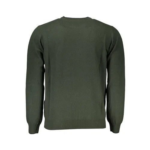 Green Designer Pullover with Round Neck - Harmont & Blaine - Modalova