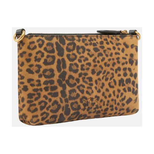 Mini Suede Stampa Macula Bag - Pinko - Modalova