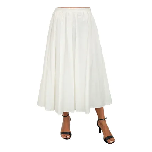 White Flared Skirt - Iblues - Modalova