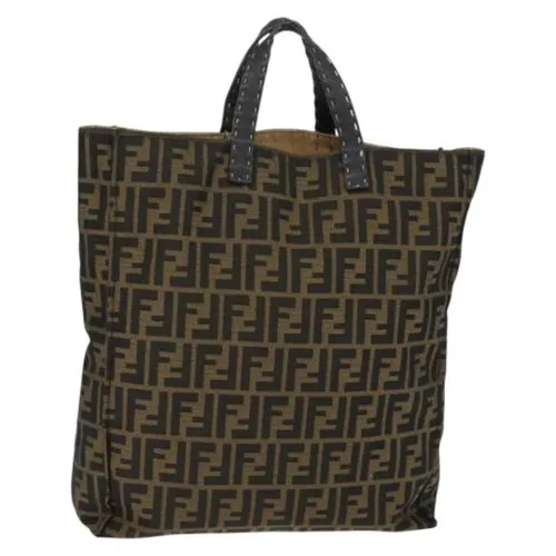 Pre-owned Canvas Tote Bag - Fendi Vintage - Modalova