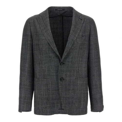 Check Blazer Jacket - Tagliatore - Modalova