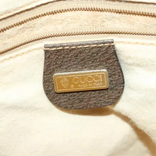 Pre-owned Vintage Canvas Shoulder Bag - Gucci Vintage - Modalova