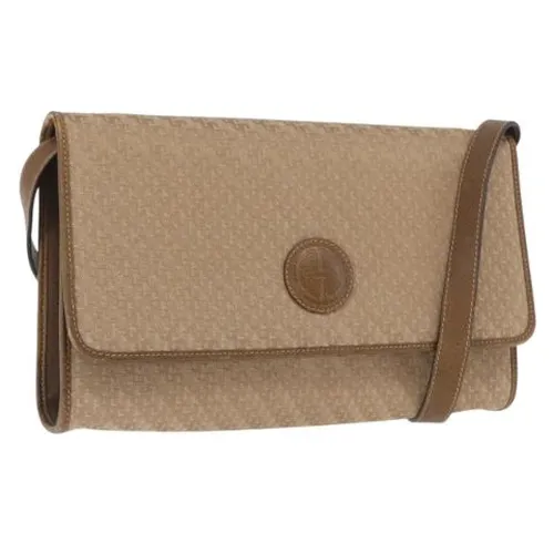 Pre-owned Vintage Canvas Shoulder Bag - Gucci Vintage - Modalova
