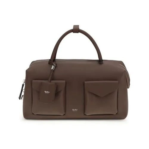 Leather Duffle Bag - Max Mara - Modalova